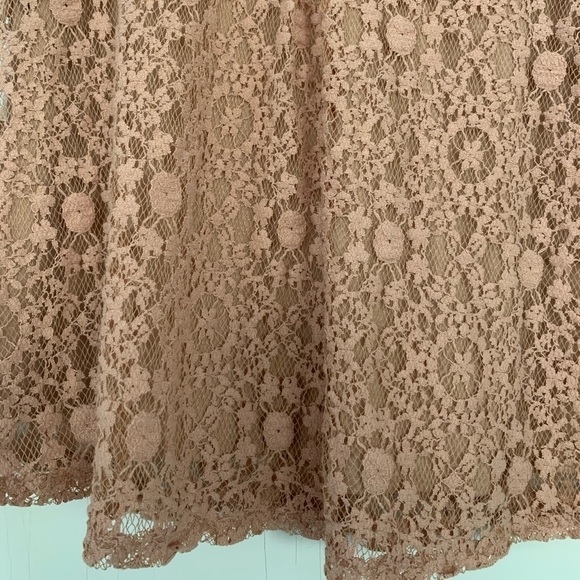 MONTEAU Top Lined Laced Top-Mauve size Medium - Picture 2 of 15